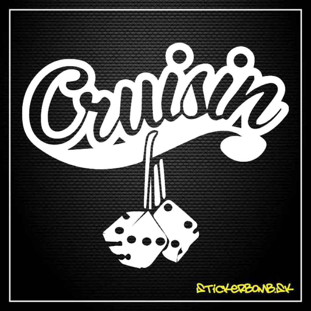 Cruisin - samolepka