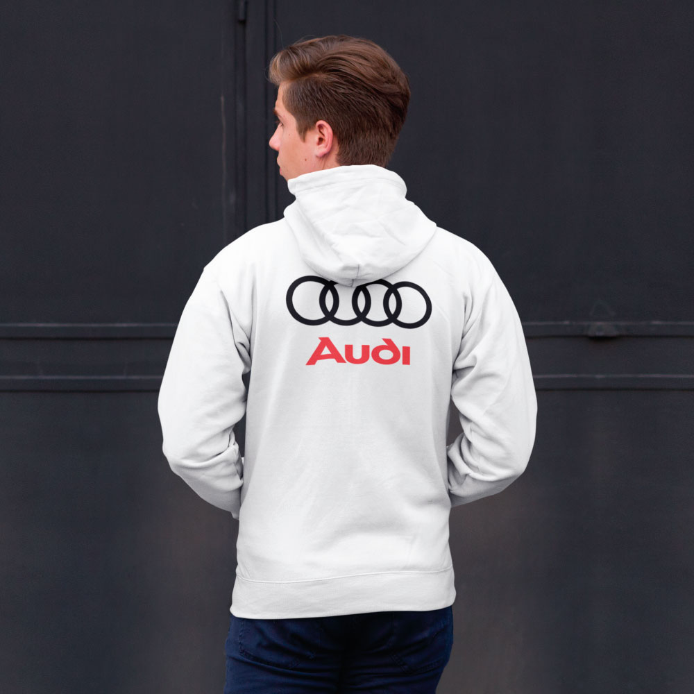 Audi | pánska mikina na zips - Rôzne farby