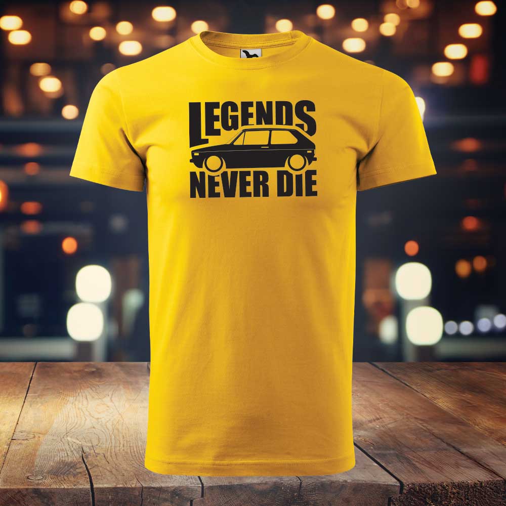 Legends never die - VW Golf mk1 | pánske tričko - rôzne farby